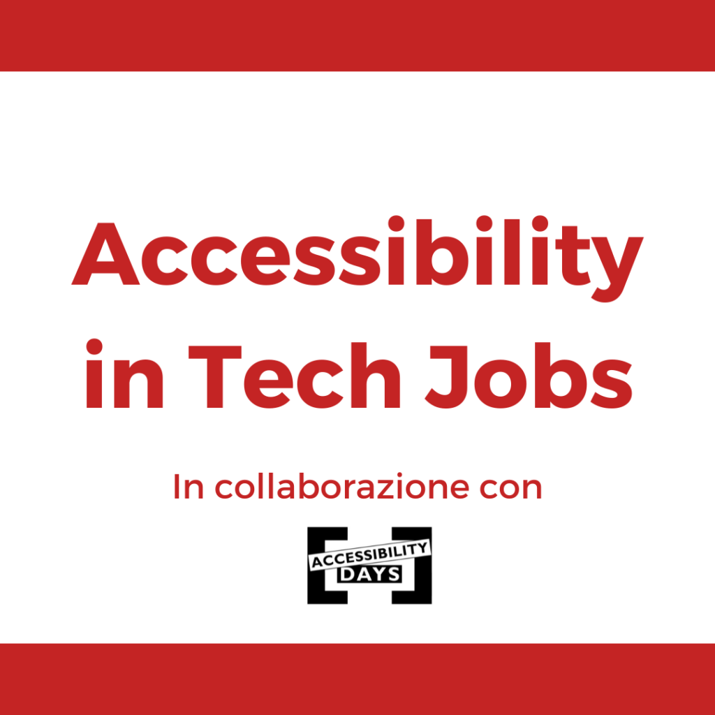 accessibility in tech jobs